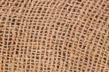 Çuval bezi arka plan. Doğal çuval bezi doku