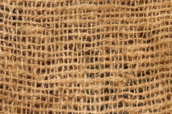 Fondo de arpillera. Textura de arpillera natural — Foto de Stock