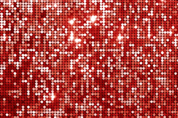 Red background mosaic with light spots — Stock Photo, Image