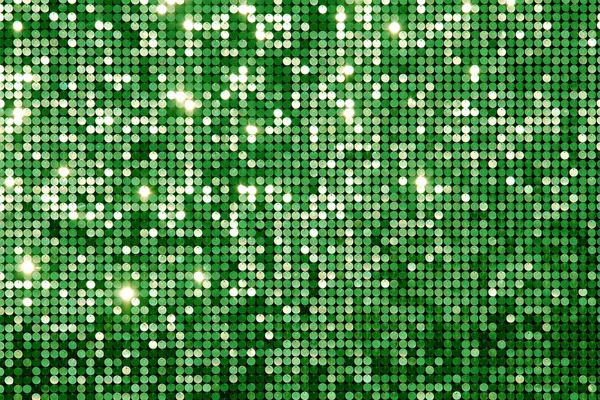 Mosaico de fondo verde con manchas de luz — Foto de Stock