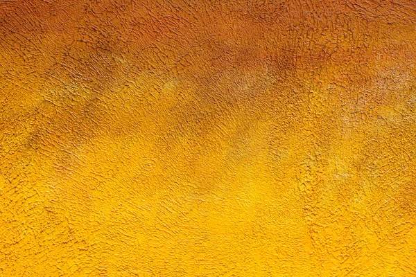 背景、テクスチャとして黄色塗られたレンガ壁 — ストック写真