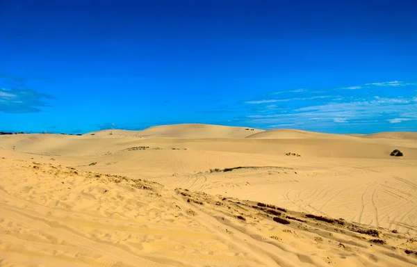 Sand Dune Landscape Binh Thuan Province Viet Nam — Stock Photo, Image