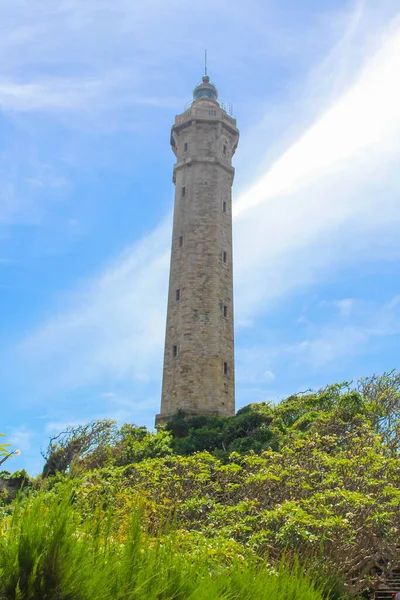 Binh Thuan, Vietnam - 126 2016: Ke Ga deniz feneri Binh Thuan, Vietnam 'daki en uzun ve en eski deniz feneridir.