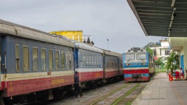 Ninh Thuan, Vietnam - 18 Ağustos 2015: Ninh Thuan, Vietnam 'daki Po Klong Garai Cham Kulesi' nin dış görünüşü