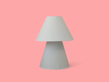 Modern Minimalist Şekilli Kumaş Lamba