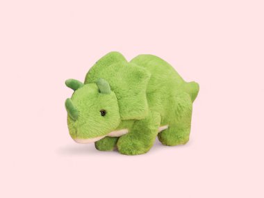 Sevimli Yeşil Triceratops Peluş Oyuncak