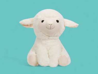 Tatlı peluş kuzu oyuncağı