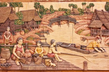 halk kültürü oyulmuş