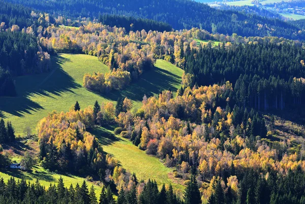 Prairies de Sumava - partie des montagnes tchèques — Photo