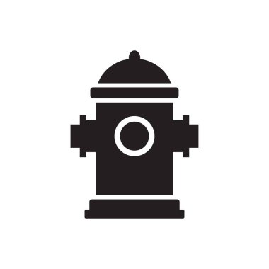 Grafik tasarım, logo, web sitesi, sosyal medya, mobil uygulama, ui illüstrasyon için itfaiye ikonu vektörü