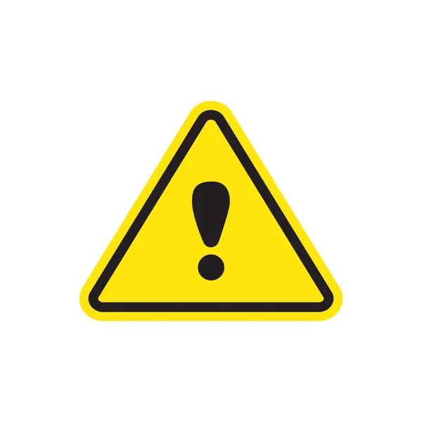 グラフィックデザイン ウェブサイト ソーシャルメディア モバイルアプリ Uiイラストのための感嘆ベクトルアイコンの注目のロゴ警告 — ストックベクタ