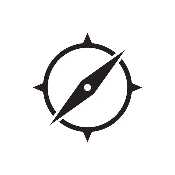 Kompass Navigationssymbol Für Grafikdesign Logo Website Soziale Medien Mobile App — Stockvektor