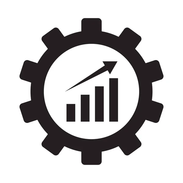 Ikona Efektywności Wektor Dla Projektowania Stron Internetowych Logo Aplikacja Ilustracja — Wektor stockowy