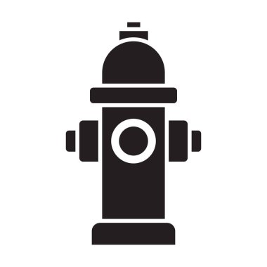 Grafik tasarım, logo, web sitesi, sosyal medya, mobil uygulama, ui illüstrasyon için itfaiye ikonu vektörü