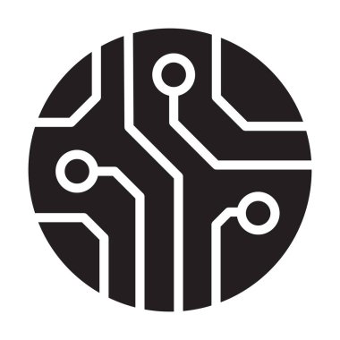 Devre tahtası, teknoloji taslak ikon vektörü. Web sitesi tasarımın için, logo, uygulama, UI. Vektör illüstrasyonu