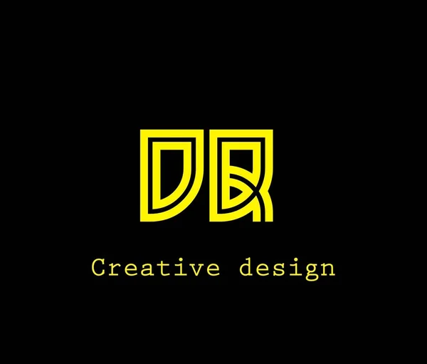 DQ Yaratıcı Tasarım siyah ve sarı arkaplan