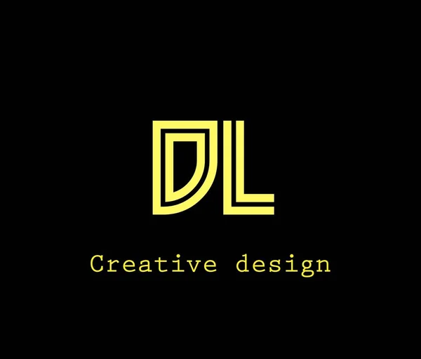  DL Yaratıcı Tasarım siyah ve sarı arkaplan