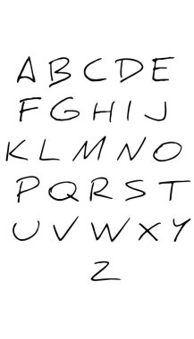 Abcd ikinci beyaz arkaplan