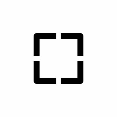 Basit ve Temiz Vektör Simgesi İllüstrasyonu