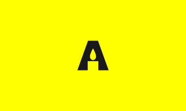 Yaratıcı mektup A Logo tasarım vektör şablonu