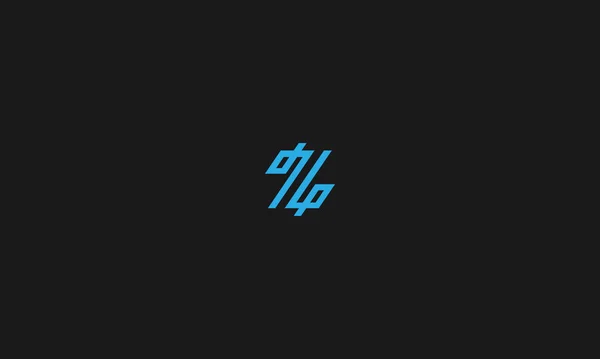 Moderní Kreativní Logo Design Šablona Iniciály Ikon Založené Monogramu Písmenech — Stockový vektor