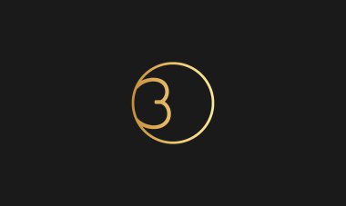 B harfi, negatif uzay efektli DESIGN.