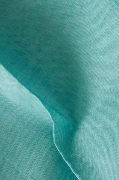 Ironed folds in fine woven cotton batiste — Stock Photo, Image