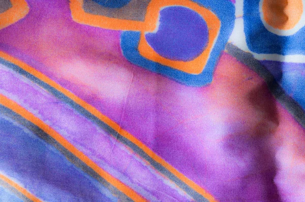 Abstract water painting on silk — Stock Photo, Image