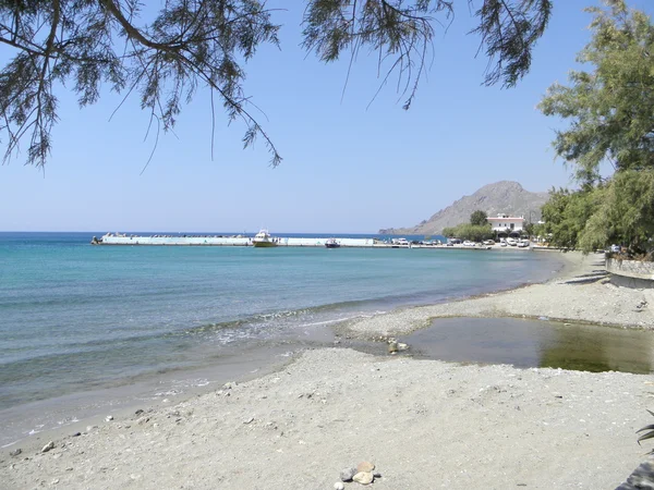 Spiaggia naturale solitaria — Foto Stock