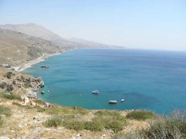 Yunanca deniz kıyısı — Stok fotoğraf
