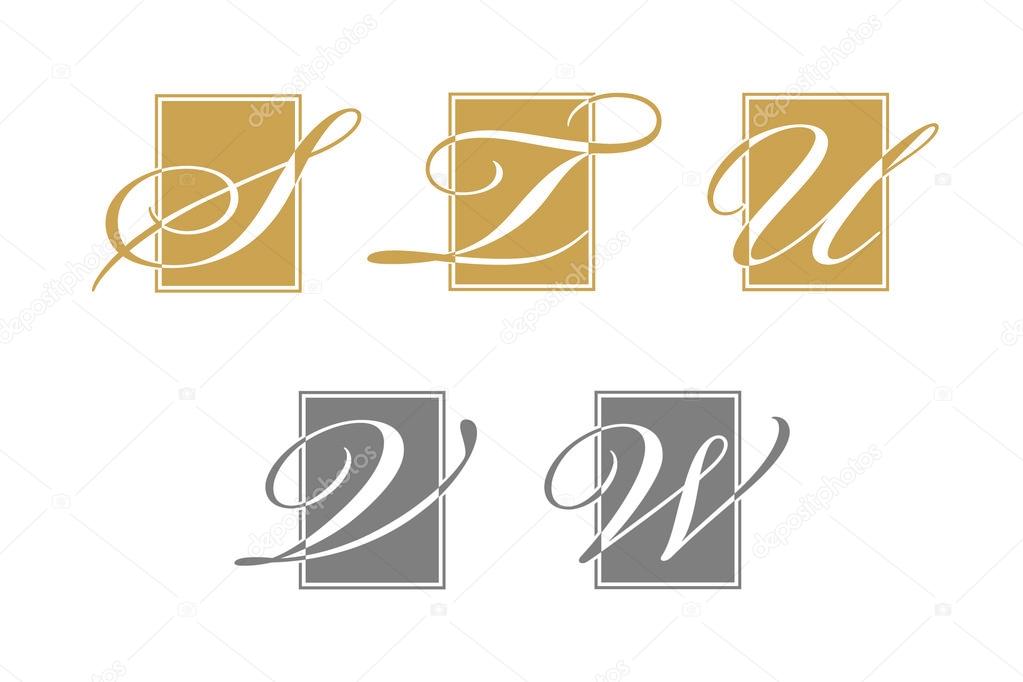 Alphabet / Letter logo designs