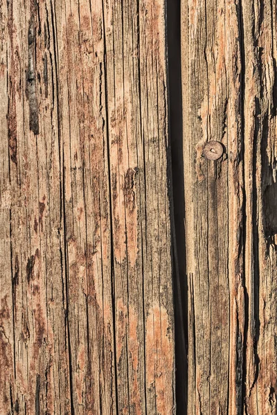Antigua madera cuadrada agrietada podrida resistida Bolardo textura de superficie bituminosa —  Fotos de Stock