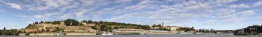 Belgrad Panoraması Sava Nehri Perspektifinden Baktı