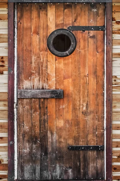 Old Hut Wooden Door