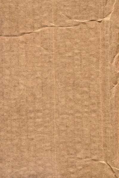 Recycler le carton ondulé froissé Grunge Texture — Photo