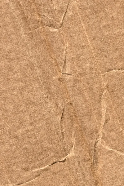 Recycle Corrugated Cardboard Crumpled Grunge Texture — Stock Photo, Image