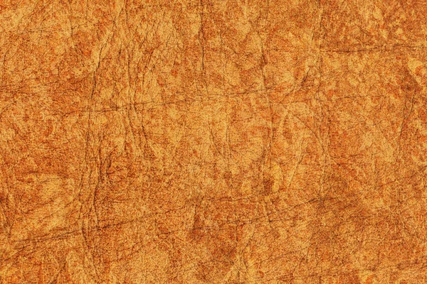 Viejo cuero de vaca arrugado arrugado Grunge textura detalle de la muestra — Foto de Stock