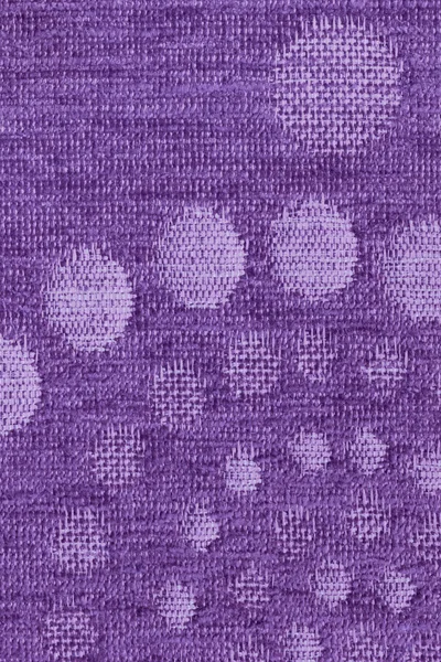 Upholstery Woven Acrylic-PE Deep Violet Fabric Pattern Detail Sample — Stock Photo, Image