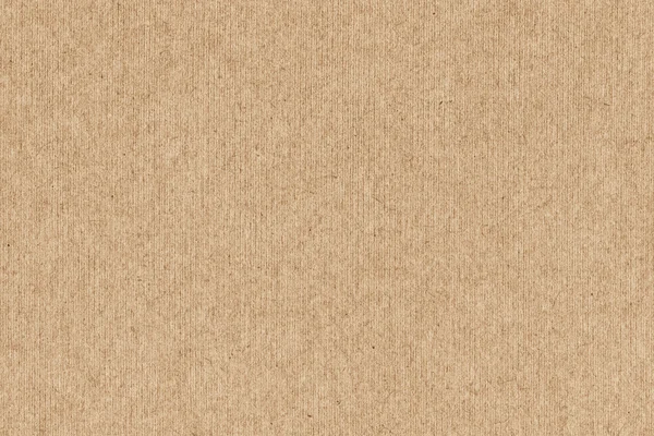 Recyceln gestreifte hellbeige Kraftpapier gesprenkelte Grunge-Textur — Stockfoto