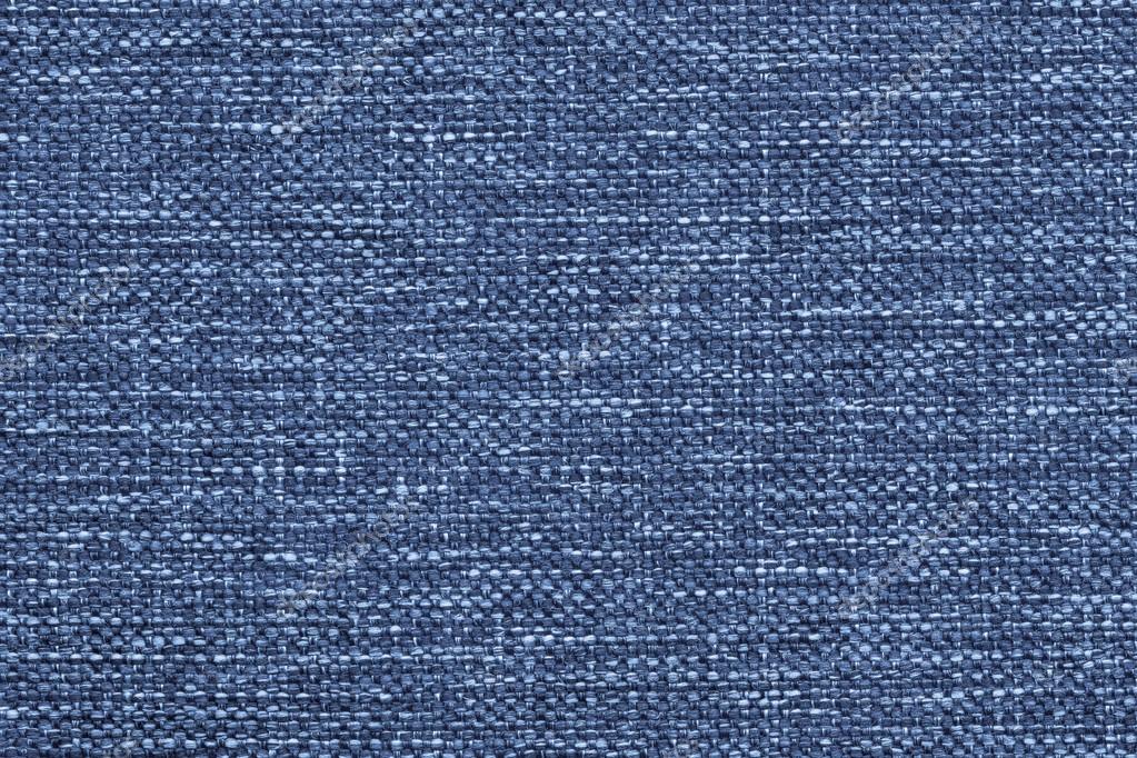 Upholstery AcrylicPE Yellow Navy Blue Mesh Pattern Fabric Texture Sample — Stock Photo