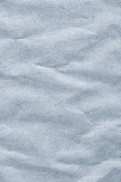 Recyklingu w proszku niebieski papier Kraft zmięte tekstury tło — Zdjęcie stockowe