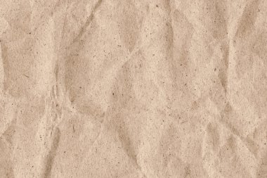 Bej geri dönüşüm Kraft kağıt buruşuk doku