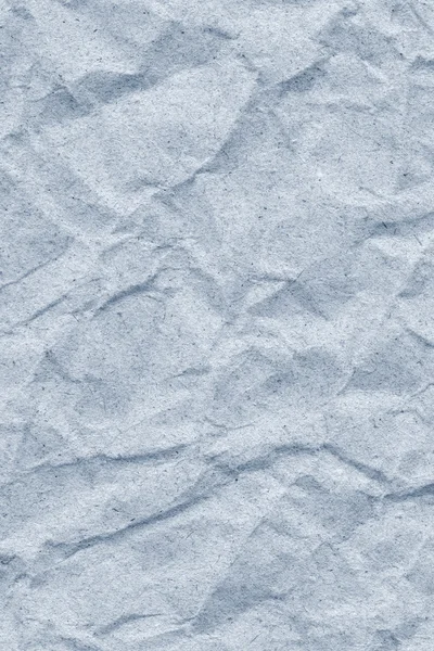 Recycle Powder Blue Kraft Paper Crumpled Grunge Texture — Stock Photo, Image