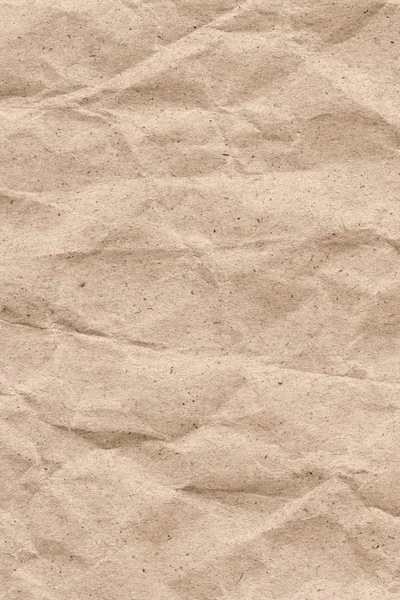 Riciclare Beige carta Kraft increspato grunge Texture — Foto Stock