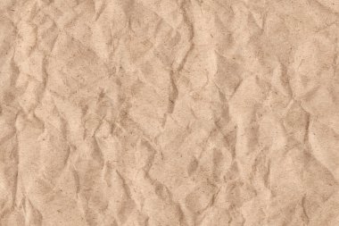 Brown geri dönüşüm Kraft kağıt buruşuk doku
