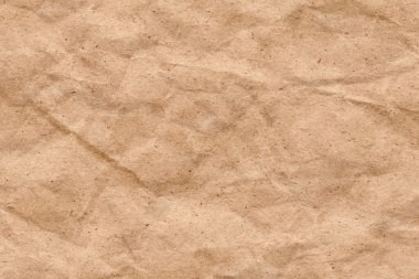 Brown geri dönüşüm Kraft kağıt buruşuk doku