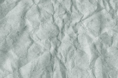 Soluk geri dönüşüm zümrüt yeşil Kraft kağıt buruşuk doku
