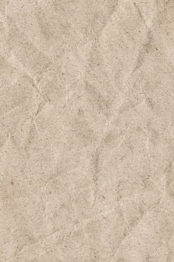 Kaba tahıl geri dönüşüm bej Kraft kağıt buruşuk doku