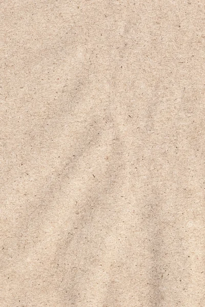 Riciclare grana grossa grana beige carta Kraft increspato grunge Texture — Foto Stock