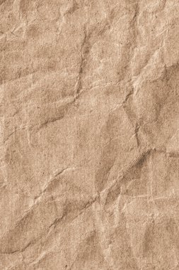 Bej çizgili Kraft kağıt kaba buruşuk Grunge doku geri dönüşüm